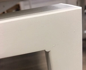 Некачественная финишная обработка