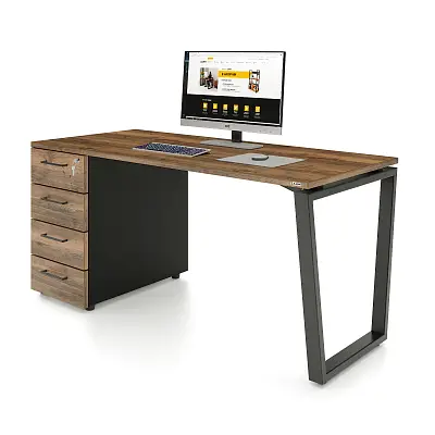 Столы с тумбой