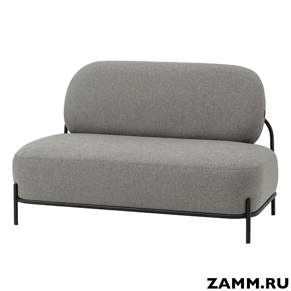 Диван Стоун рогожка серая