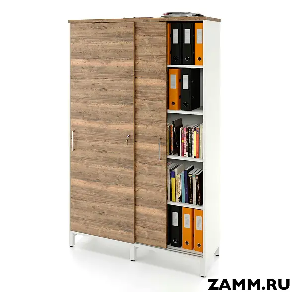 Локер ZAMM (шкаф-купе) 5 полок. На металлокаркасе 1200 (Ш:1200, Г:414, В:1902)