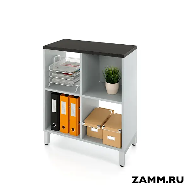 Стеллажная система MIX 2x2 ZAMM для дома. На металлокаркасе (Ш:758, Г:370, В:881)